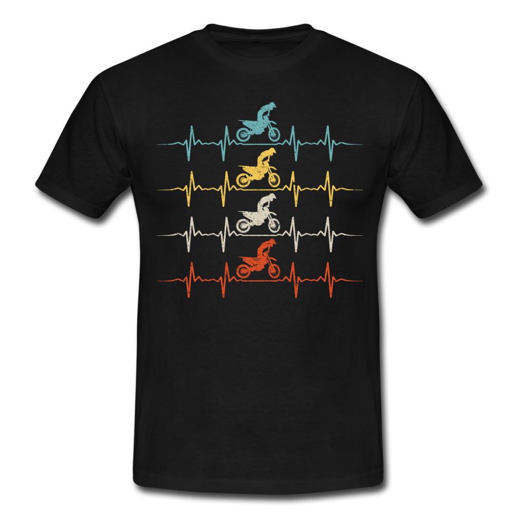 Dirt Bike Motorcross Biker Enduro T-Shirt - black