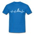 Mountain Bike Herzschlag Berge Fahrradfahrer T-Shirt - royal blue