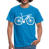Mountain Bike Fahrrad Fahrer Männer T-Shirt - royal blue