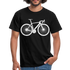 Mountain Bike Fahrrad Fahrer Männer T-Shirt - black
