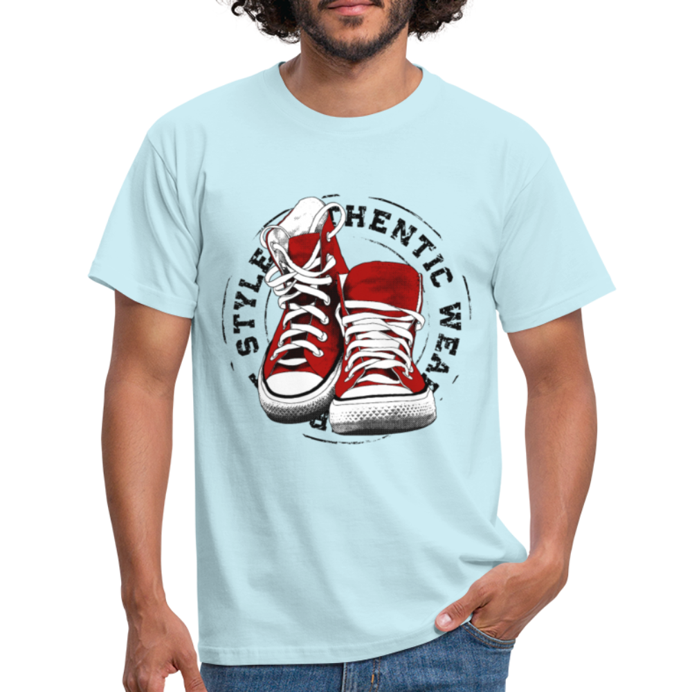 Klassic Retro Street Wear Sneakers Vintage Style - sky
