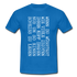 Wenn du wüsstest wie viel Idioten ihren Kopf drehen lustiges witziges T-Shirt - royal blue