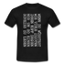 Wenn du wüsstest wie viel Idioten ihren Kopf drehen lustiges witziges T-Shirt - black