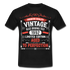 30. Geburtstag 1992 Vintage Style Original Teile Männer Geschenk T-Shirt - black