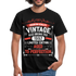 30. Geburtstag 1992 Vintage Style Original Teile Männer Geschenk T-Shirt - black