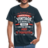 30. Geburtstag 1992 Vintage Style Original Teile Männer Geschenk T-Shirt - navy