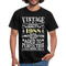 34. Geburtstag Geboren 1988 Vintage Männer Geschenk T-Shirt - black