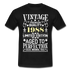 34. Geburtstag Geboren 1988 Vintage Männer Geschenk T-Shirt - black