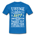 45. Geburtstag Geboren 1977 Vintage Männer Geschenk T-Shirt - royal blue