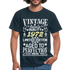 50. Geburtstag Geboren 1972 Vintage Männer Geschenk T-Shirt - navy