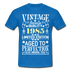 37. Geburtstag Geboren 1985 Vintage Männer Geschenk T-Shirt - royal blue