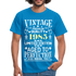37. Geburtstag Geboren 1985 Vintage Männer Geschenk T-Shirt - royal blue