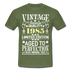 37. Geburtstag Geboren 1985 Vintage Männer Geschenk T-Shirt - military green