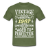 55. Geburtstag Geboren 1967 Vintage Männer Geschenk T-Shirt - military green
