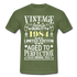 38. Geburtstag Geboren 1984 Vintage Männer Geschenk T-Shirt - military green