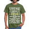 36. Geburtstag Geboren 1986 Vintage Männer Geschenk T-Shirt - military green