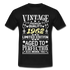 60. Geburtstag Geboren 1962 Vintage Männer Geschenk T-Shirt - black