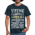 40. Geburtstag Geboren 1982 Vintage Männer Geschenk T-Shirt - navy