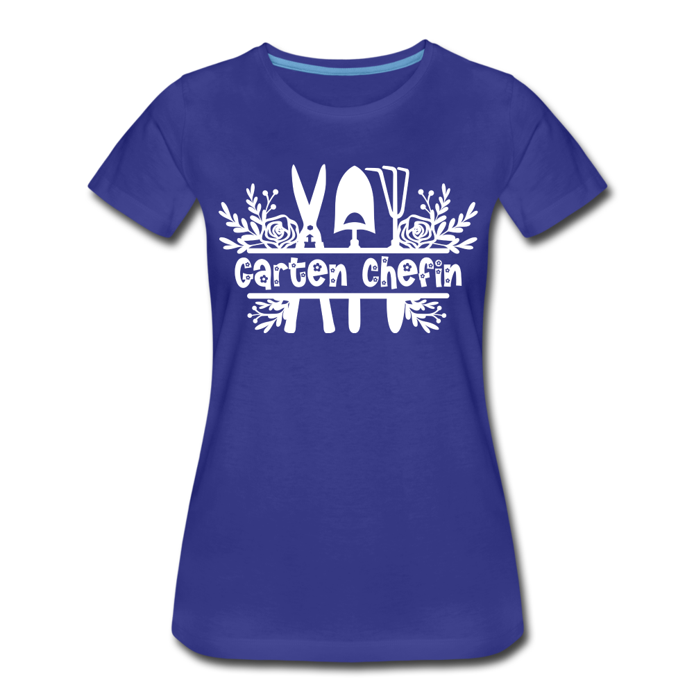 Gärtnerin Garten Chefin Frauen Premium T-Shirt - royal blue