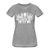 Gärtner Hobby Garten Frühling der Garten ruft Frauen Premium T-Shirt - heather grey