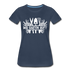 Gärtner Hobby Garten Frühling der Garten ruft Frauen Premium T-Shirt - navy