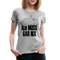 Faule Katze Stinkefinger Ich Muss Gar Nix Lustiges Witziges Frauen Premium T-Shirt - heather grey