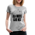 Faule Katze Stinkefinger Ich Muss Gar Nix Lustiges Witziges Frauen Premium T-Shirt - heather grey