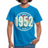70. Geburtstag 1952 Limited Edition Retro Style Geschenk T-Shirt - royal blue