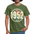 70. Geburtstag 1952 Limited Edition Retro Style Geschenk T-Shirt - military green