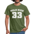 90'er Retro Style 33 Polk High T-Shirt - military green