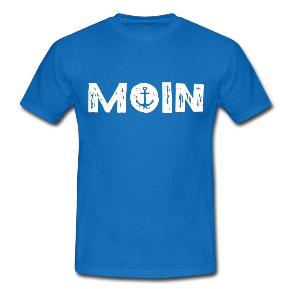 Anker Norddeutsches MOIN Lustiges Männer T-Shirt - royal blue