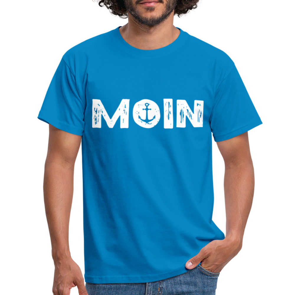 Anker Norddeutsches MOIN Lustiges Männer T-Shirt - royal blue