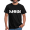 Anker Norddeutsches MOIN Lustiges Männer T-Shirt - black