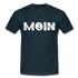 Anker Norddeutsches MOIN Lustiges Männer T-Shirt - navy