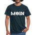 Anker Norddeutsches MOIN Lustiges Männer T-Shirt - navy