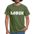Anker Norddeutsches MOIN Lustiges Männer T-Shirt - military green