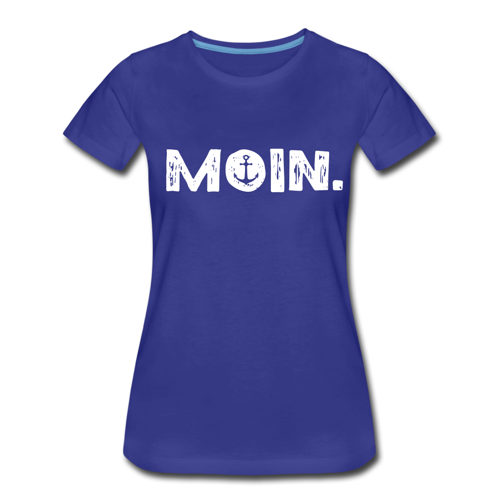 Anker Norddeutsches MOIN Lustiges Frauen Premium T-Shirt - royal blue