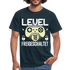 Gamer 18. Geburtstag Gaming Shirt Level 18 Freigeschaltet Geschenk T-Shirt - navy