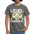 Gamer 18. Geburtstag Gaming Shirt Level 18 Freigeschaltet Geschenk T-Shirt - graphite grey