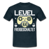 Gamer 44. Geburtstag Gaming Shirt Level 44 Freigeschaltet Geschenk T-Shirt - navy