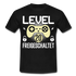 Gamer 20. Geburtstag Gaming Shirt Level 20 Freigeschaltet Geschenk T-Shirt - black