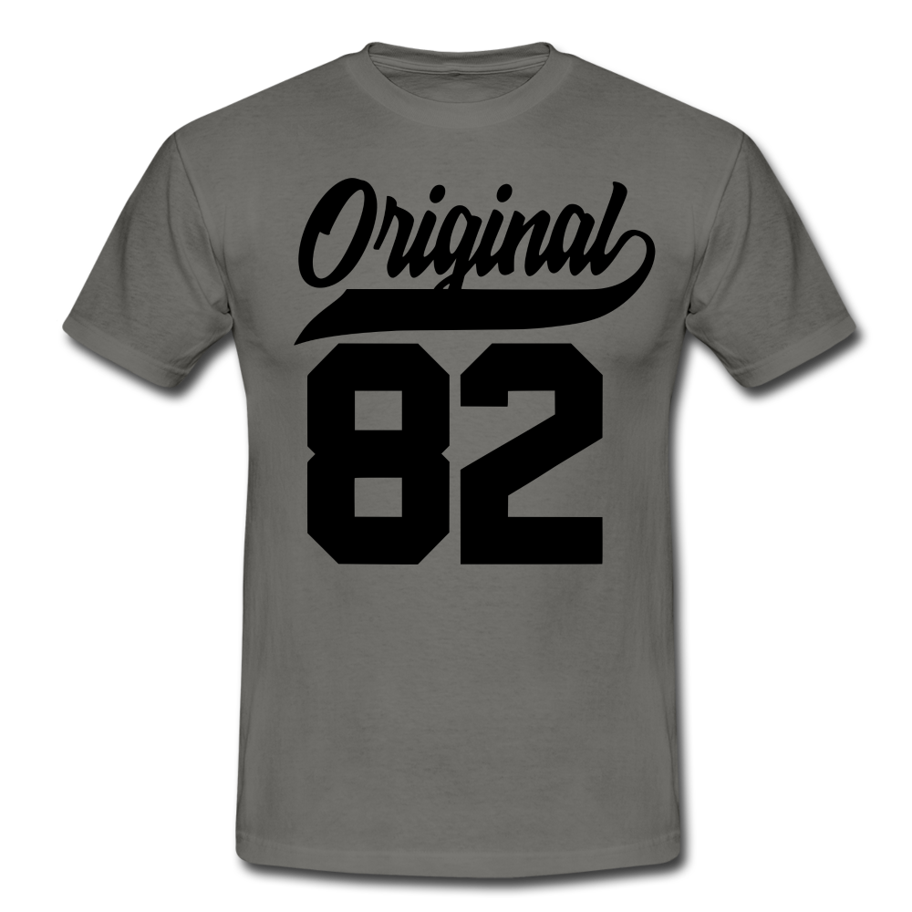 40. Geburtstag Original 1982 Geburtstags Geschenk T-Shirt - graphite grey