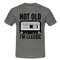 Retro Kassette Tape Not Old I'm Classic Witziges Nostalgie Männer T-Shirt - graphite grey