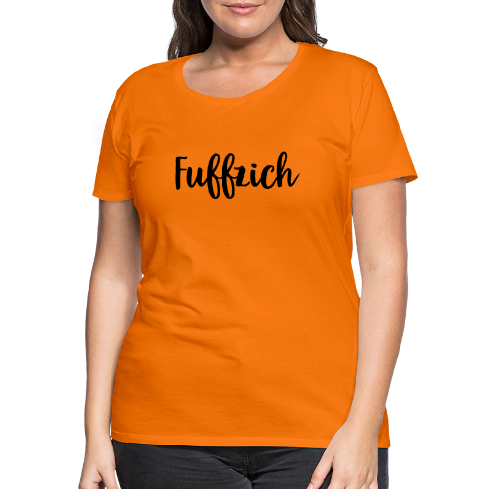 Fuffzich 50. Geburtstag Geschenk Premium T-Shirt - orange
