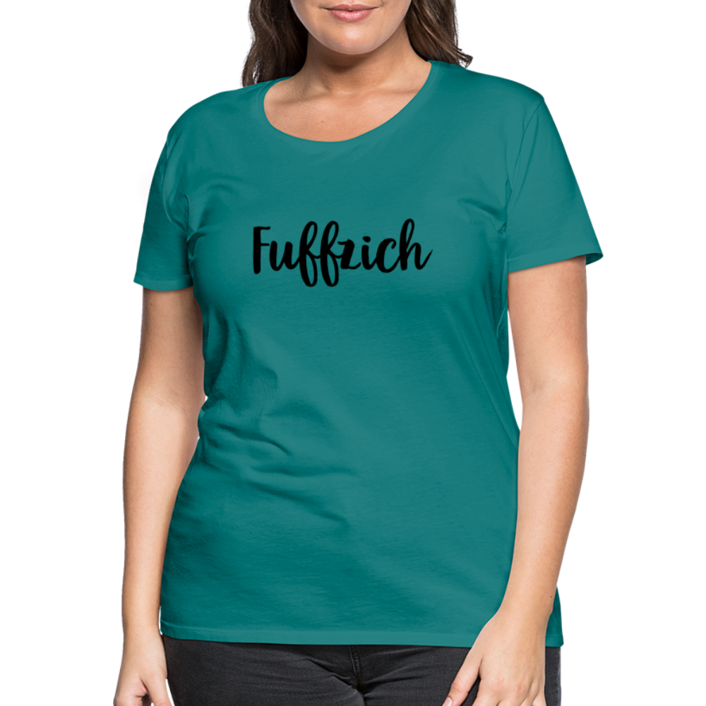 Fuffzich 50. Geburtstag Geschenk Premium T-Shirt - diva blue