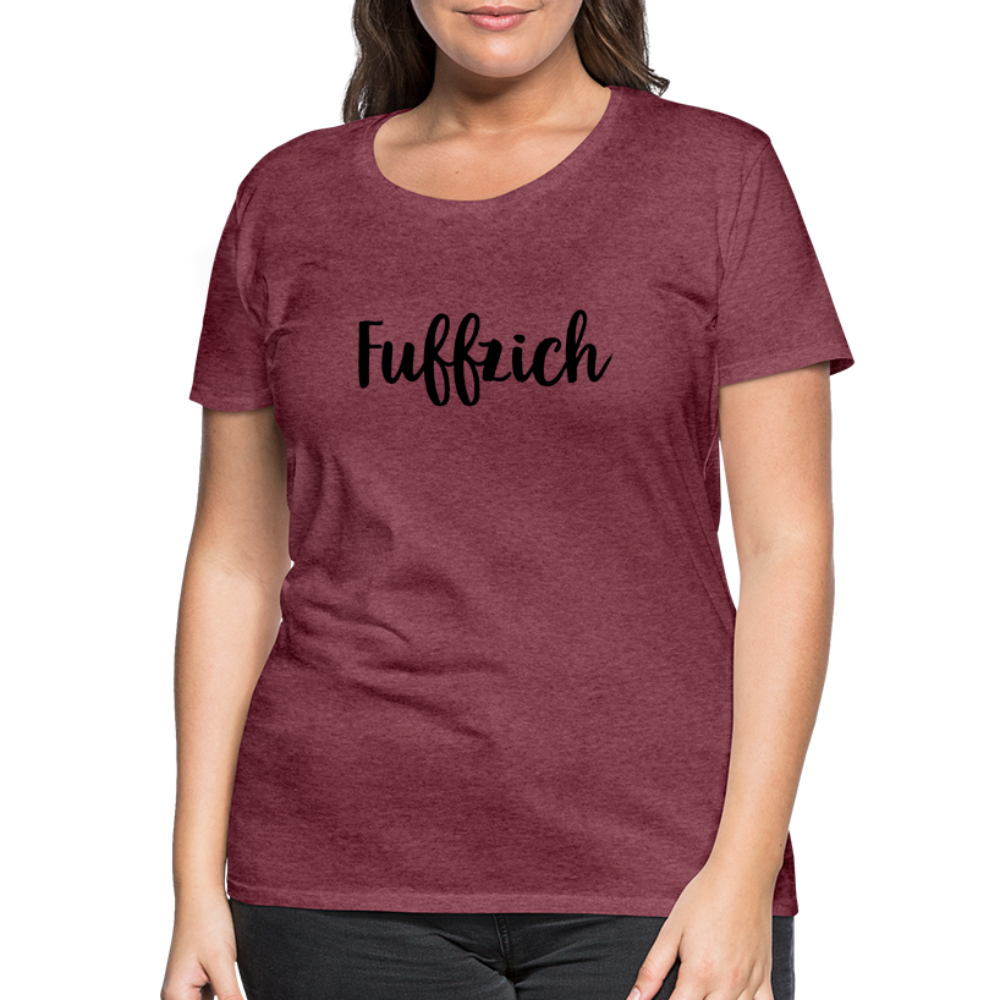 Fuffzich 50. Geburtstag Geschenk Premium T-Shirt - heather burgundy