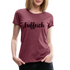 Fuffzich 50. Geburtstag Geschenk Premium T-Shirt - heather burgundy