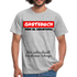 22.Geburtstag Gästebuch Wer unterschreibt kriegt einen Schnaps T-Shirt - heather grey