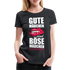 Gute Mädchen sind böse Mädchen die nie erwischt wurden Lustiges Frauen Premium T-Shirt - black