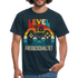 18.Geburtstag Gamer Level 18 Freigeschaltet Geschenk T-Shirt - navy